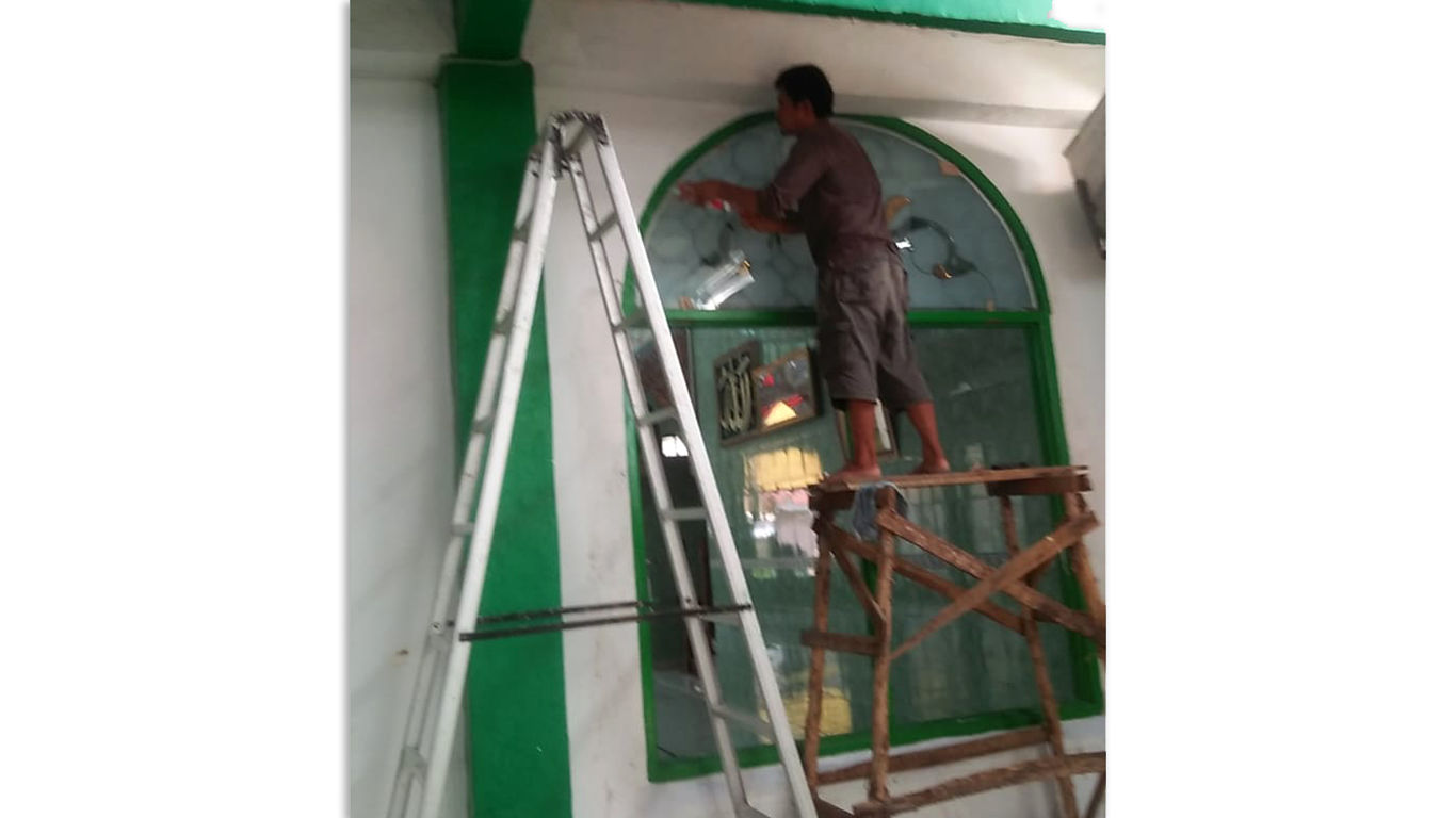 Kaca Inlay Kaca patri palembang AZ