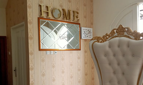 Cermin Bevel Kaca patri palembang AZ