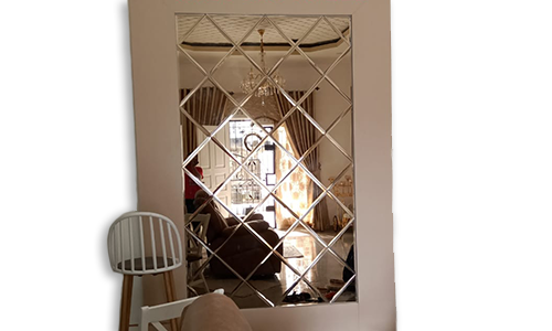 Cermin Bevel Kaca patri palembang AZ