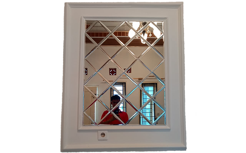 Cermin Bevel Kaca patri palembang AZ