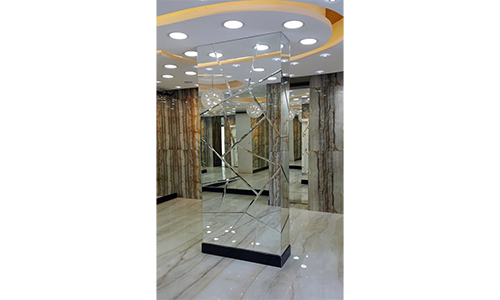 Cermin Bevel Kaca patri palembang AZ