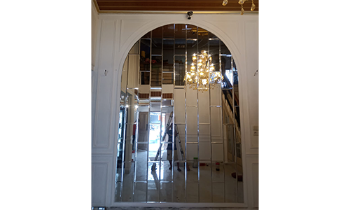 Cermin Bevel Kaca patri palembang AZ